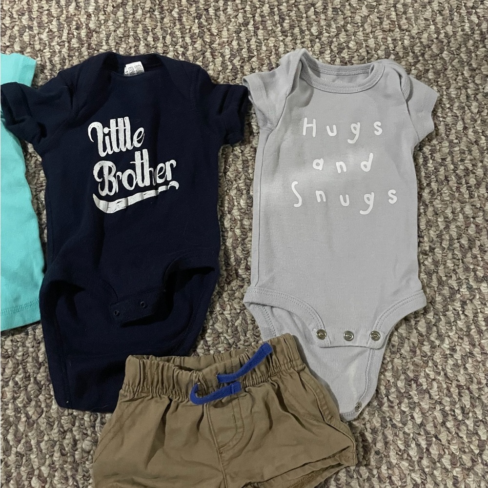 Newborn clothes, rompers, pjs